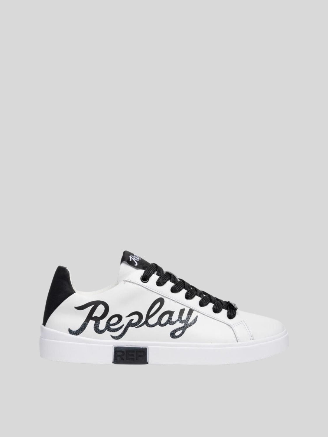POLYS W WRITE WHITE BLACK SNEAKERS