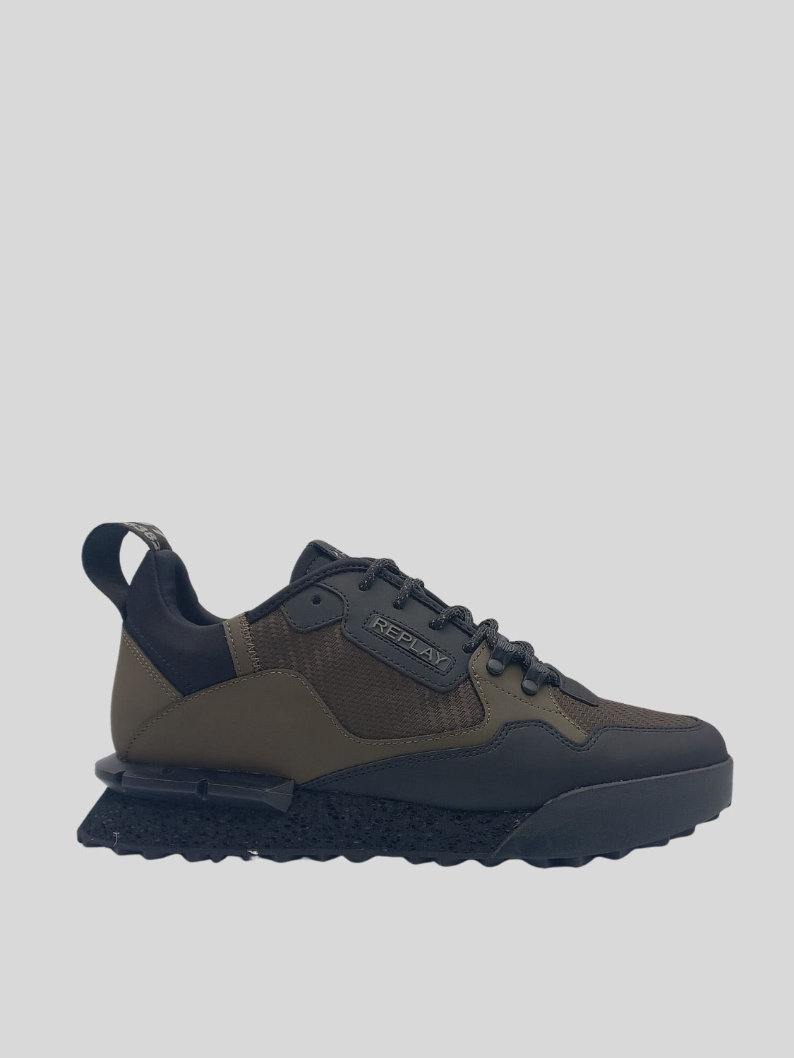 FIELD SPEED CARBON SA MIL GREEN BLACK SNEAKERS