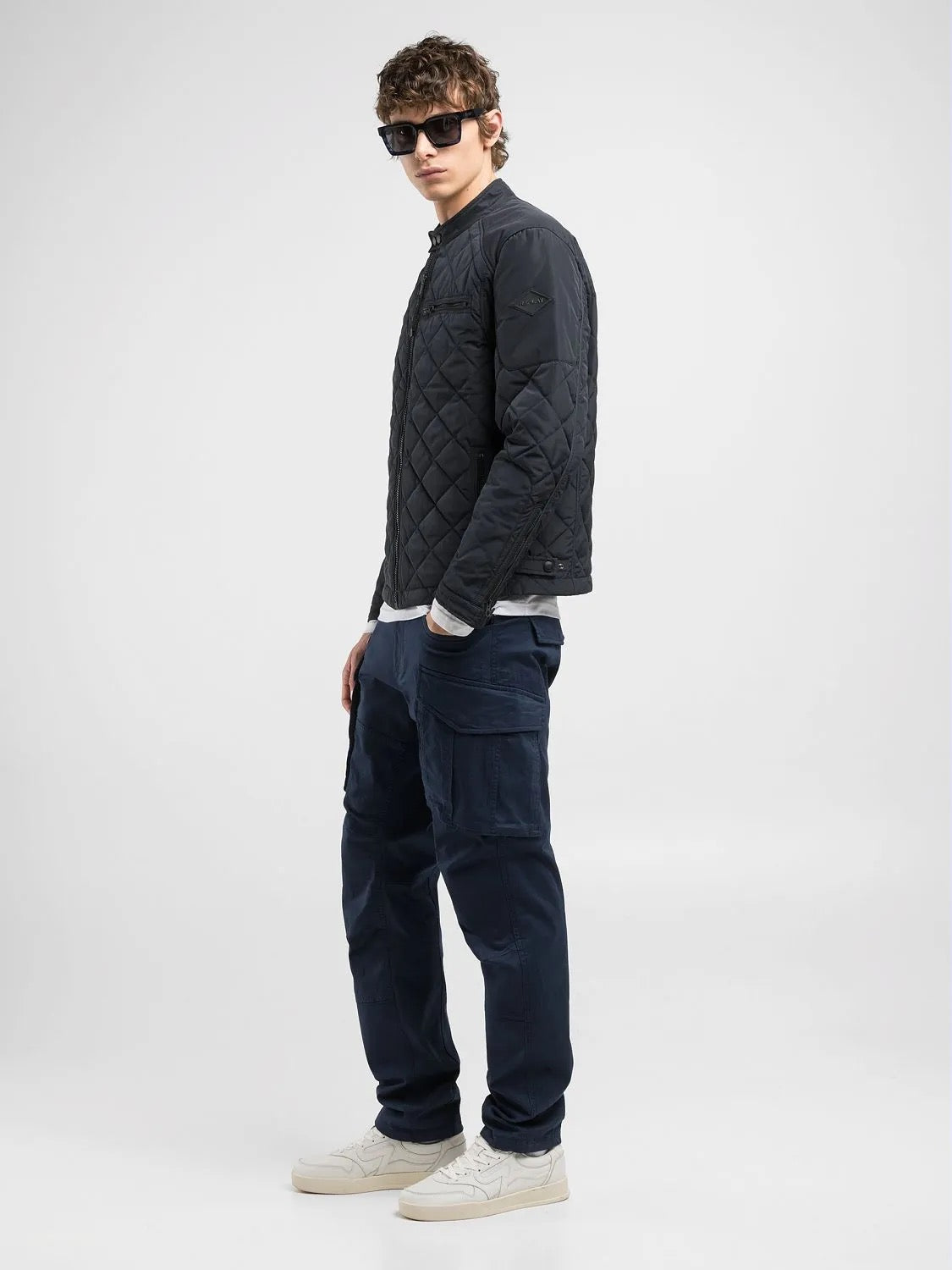 FULL-ZIP QUILTED JACKET