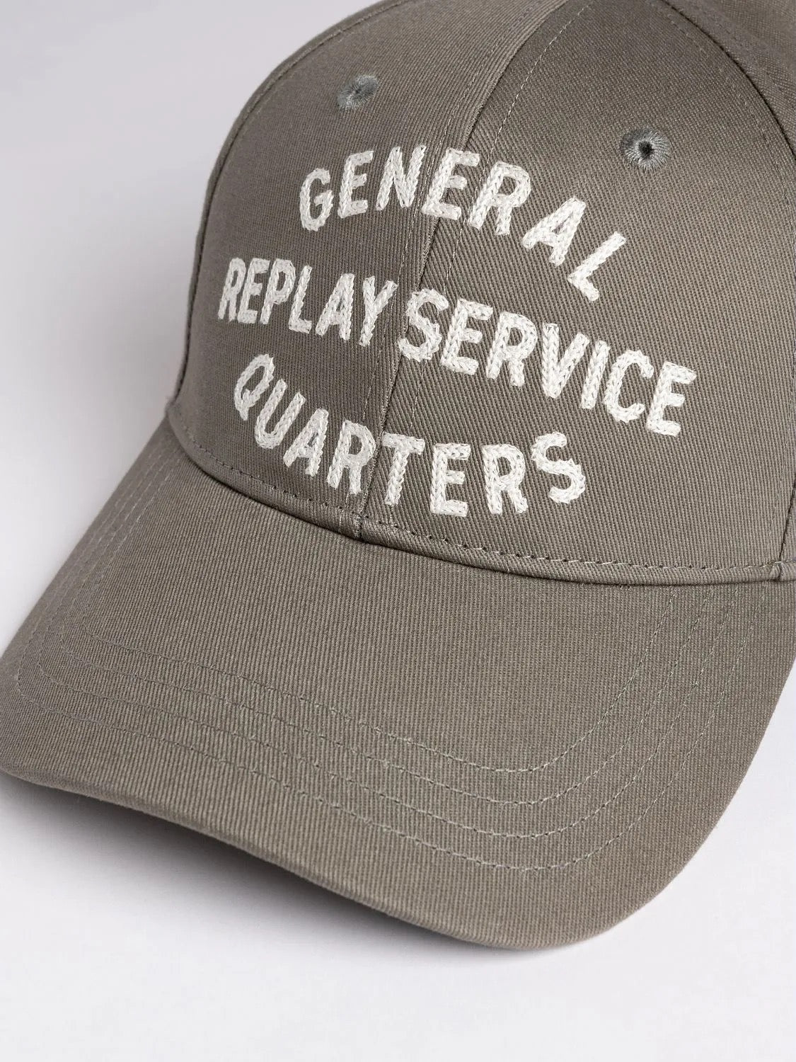 DUSTY OLIVE EMBROIDERED CAP