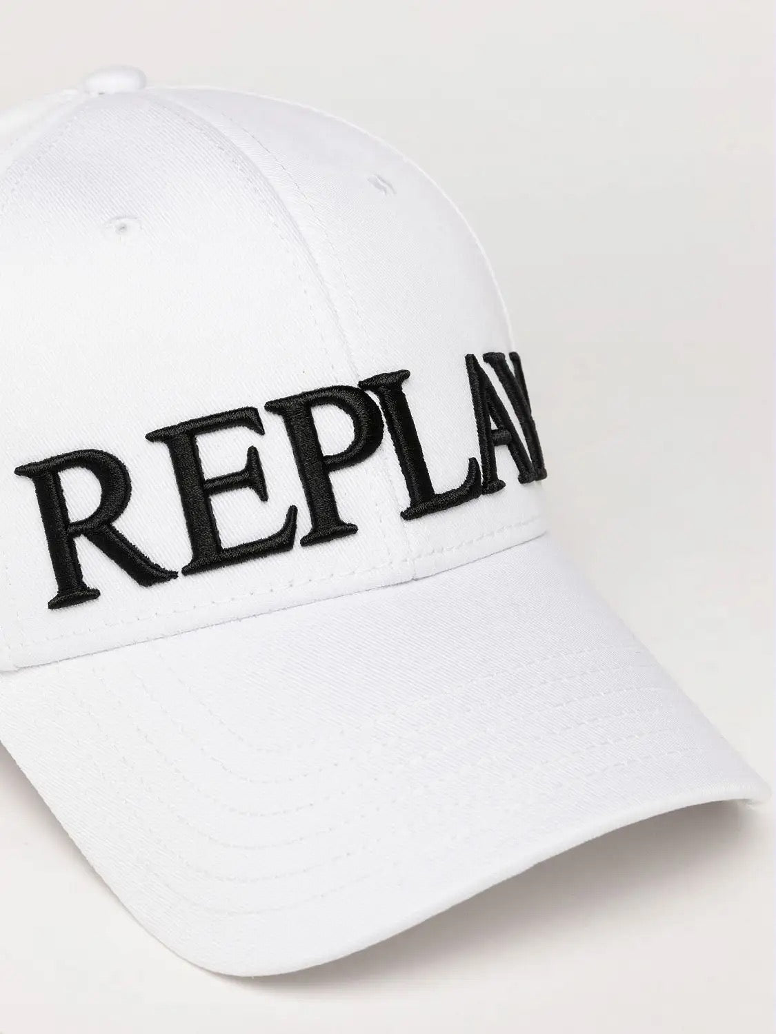 CAP WITH BILL WITH EMBROIDERED MAXI LOGO