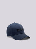 DARK BLUE CAP WITH EMBROIDERED LOGO