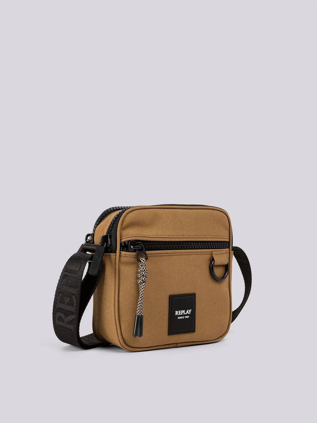 BUTTER NUT BAG WITH BRANDED SHOULDER STRAP