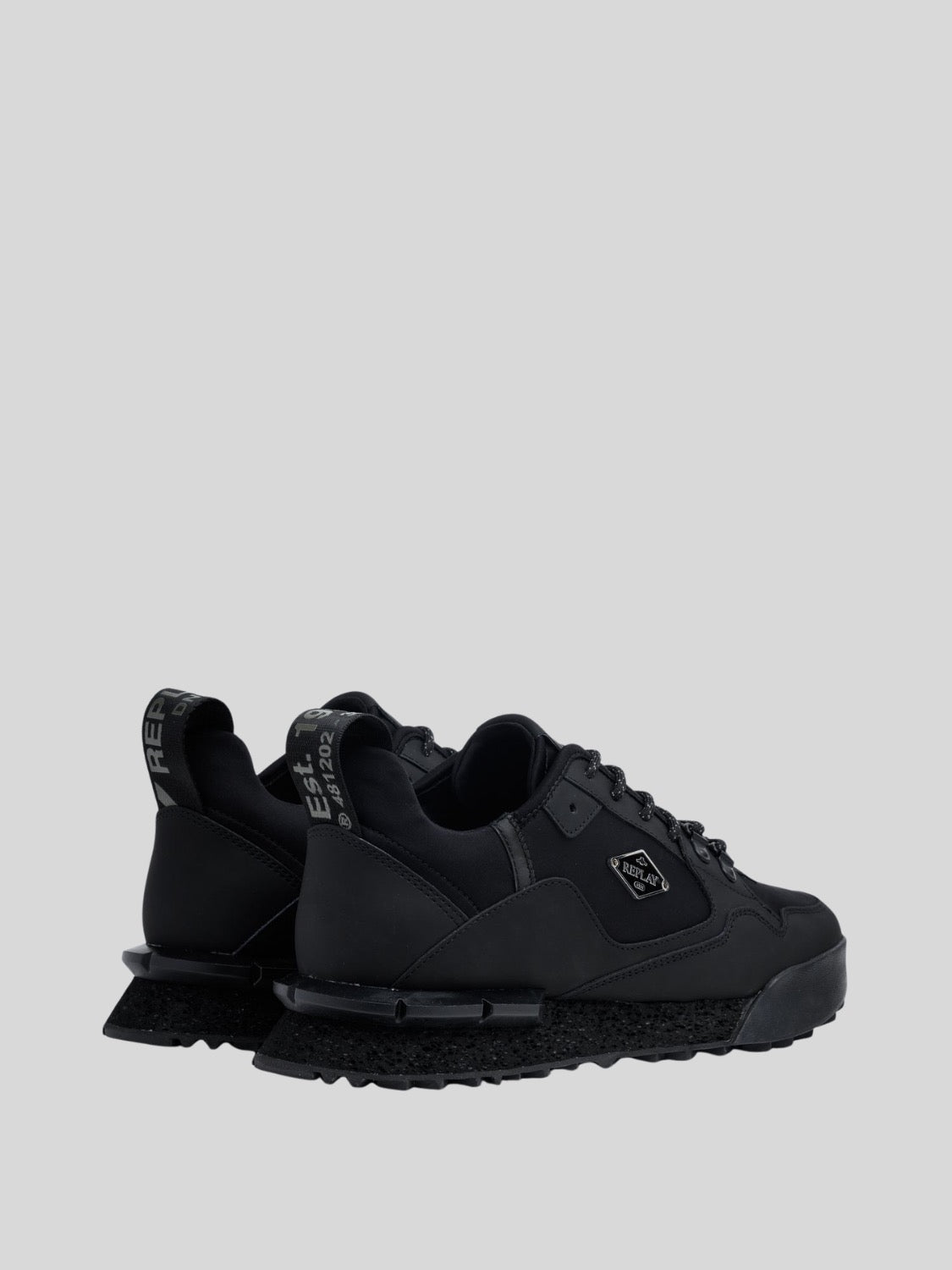 FIELD SPEED RHOMBUS BLACK SNEAKERS