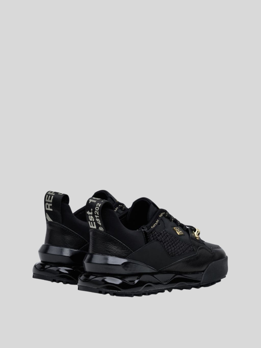 FIELD W SPEED PIPE BLACK SNEAKERS