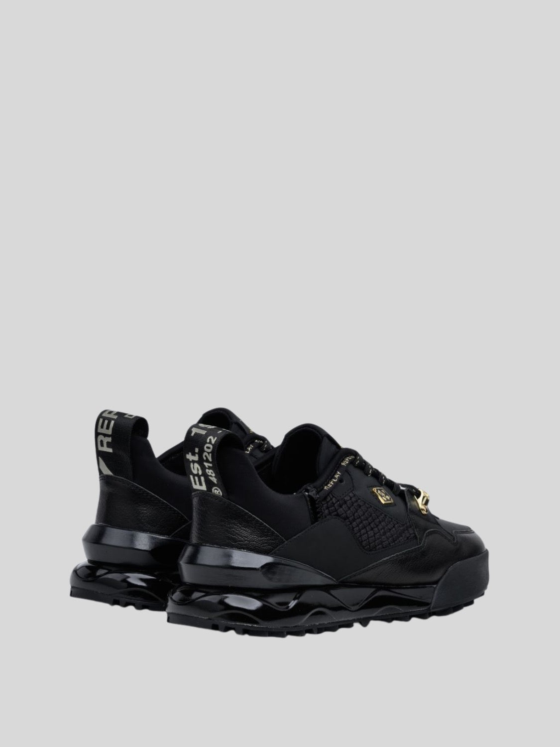 FIELD W SPEED PIPE BLACK SNEAKERS